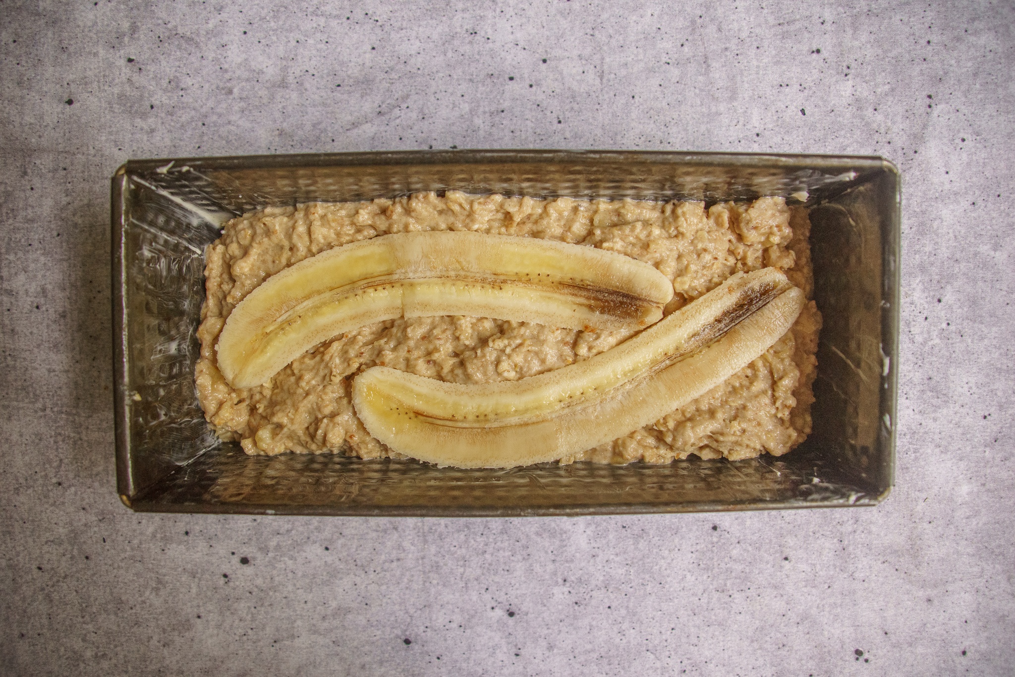 Veganes Bananenbrot mit Mandeln