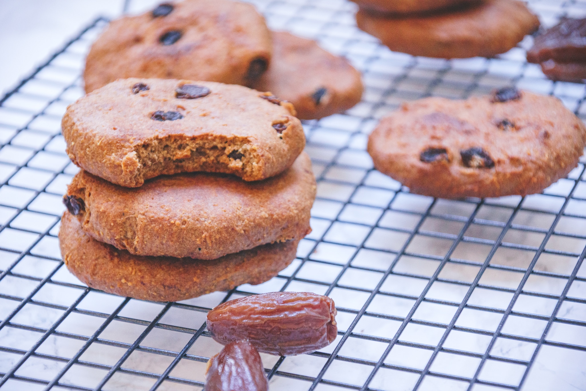 Dattel-Rosinen-Cookies | vegan & einfach