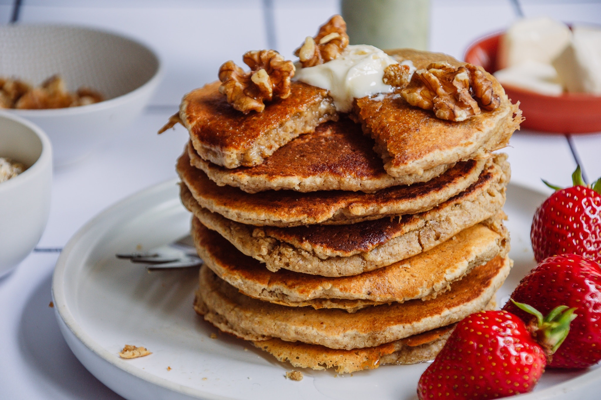 Haferflocken Pancakes | lecker, vegan & einfach