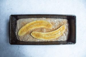 Veganes Bananenbrot vor dem Backen