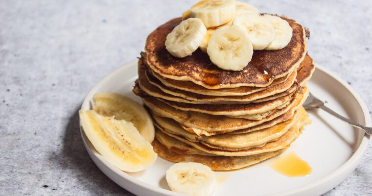 Vegane Bananen Pancakes | schnell & einfach
