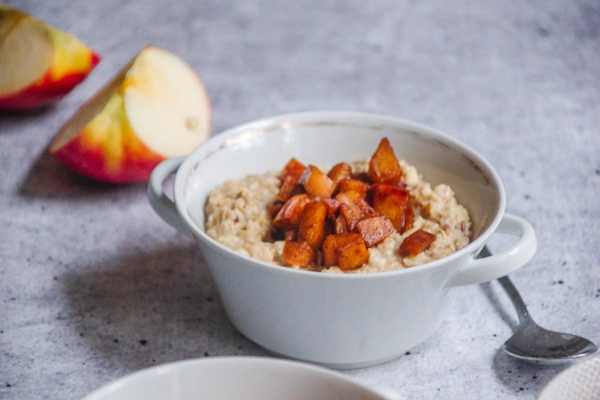 Apfel Zimt Porridge | vegan & einfach