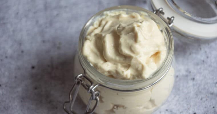 Vegane Mayonnaise selber machen | ein einfaches Rezept