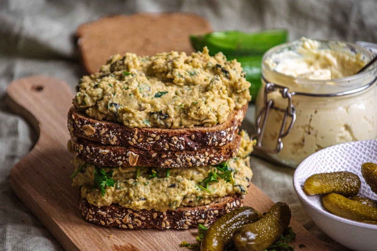 Veganes Thunfisch Sandwich | lecker & einfach
