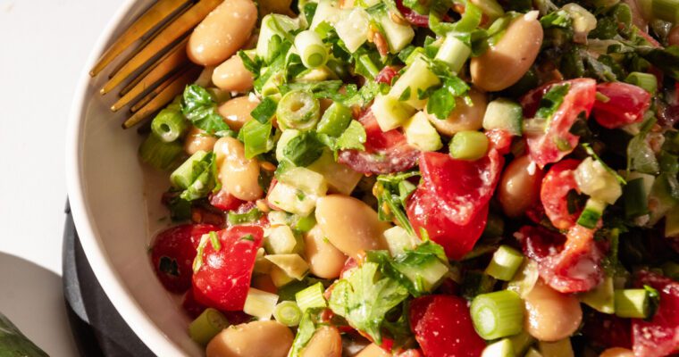 Tomaten Gurken Salat | schnell & einfach