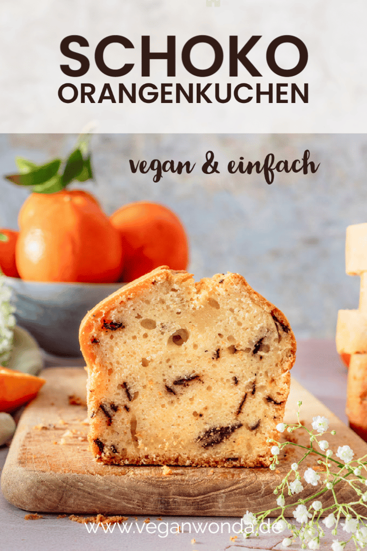 Schoko Orangen Kuchen | vegan &amp; einfach - Veganwonda