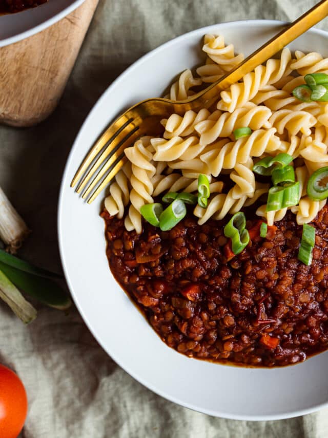 Linsenbolognese