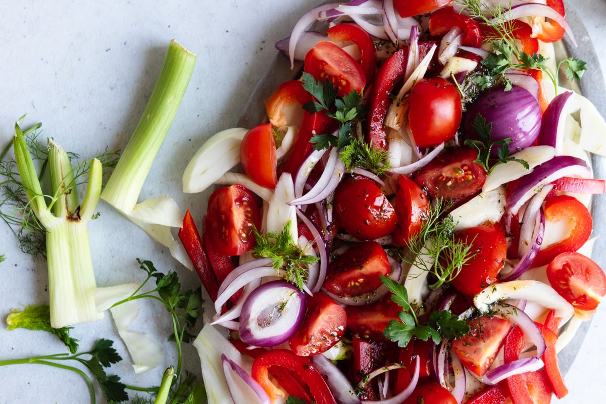 Leckerster Fenchel Salat | vegan & einfach