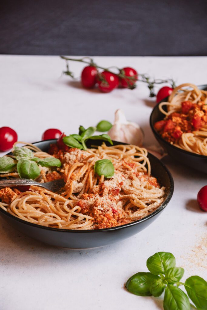 vegane Spaghetti Bolognese