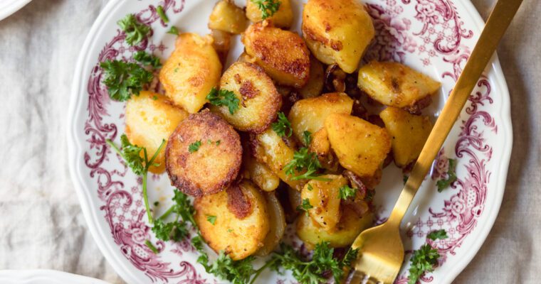 Vegane Bratkartoffeln | lecker & einfach
