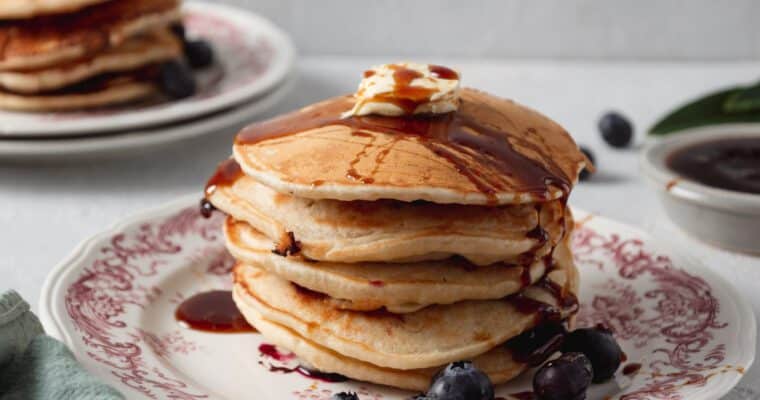 Blaubeer Pancakes | vegan & einfach