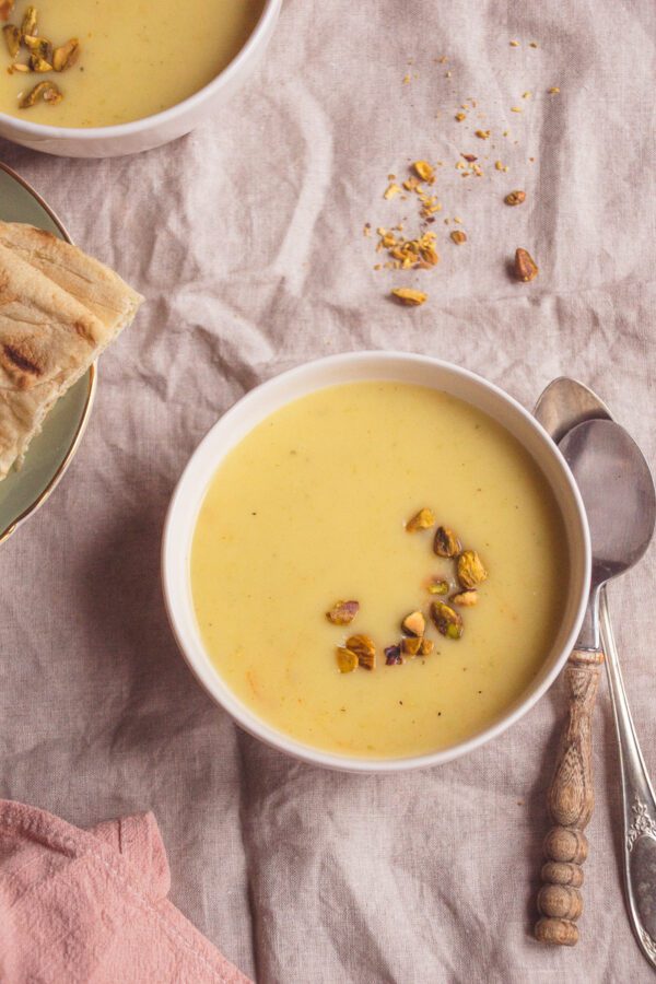 Einfache Kartoffelsuppe | vegan &amp; lecker - Veganwonda