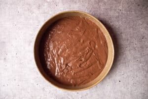 Schokoladenkuchen für Maulwurfkuchen