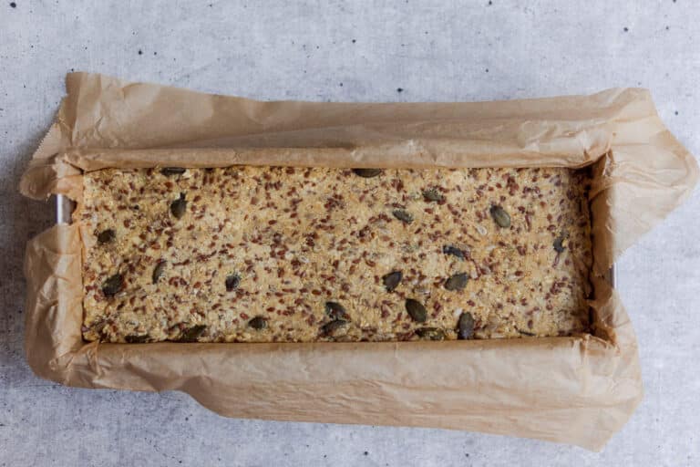 Eiweißbrot | Einfaches Brot ohne Mehl - Veganwonda