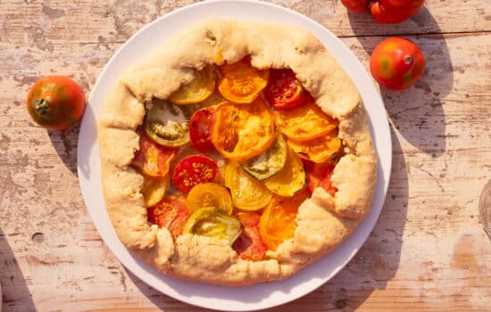 Tomaten Galette | vegan & einfach