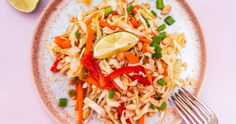 Asiatischer Spitzkohl Salat | lecker & einfach