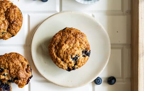 Glutenfreie Haferflocken Muffins | vegan & einfach