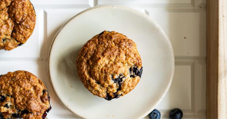 Glutenfreie Haferflocken Muffins | vegan & einfach