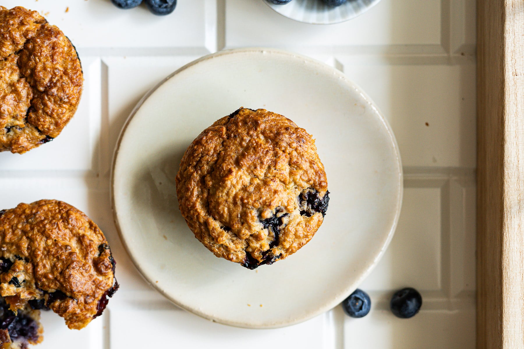 Glutenfreie Haferflocken Muffins | vegan & einfach