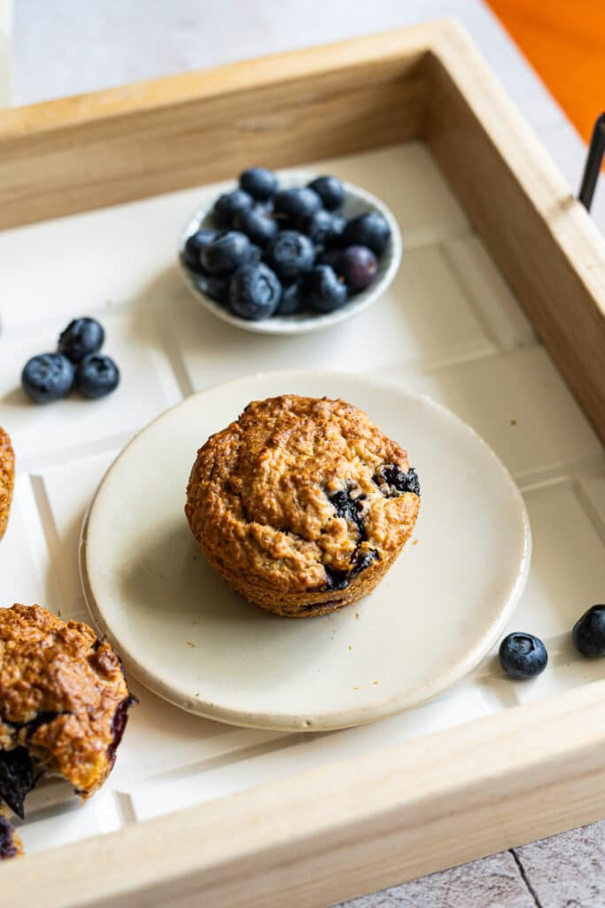 Glutenfreie Haferflocken Muffins