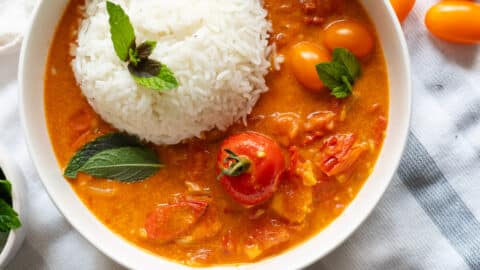 Tomaten Curry