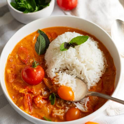 Tomaten Curry