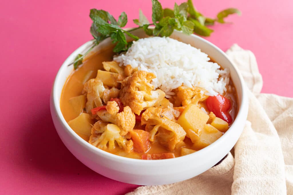 Veganes Blumenkohl Curry