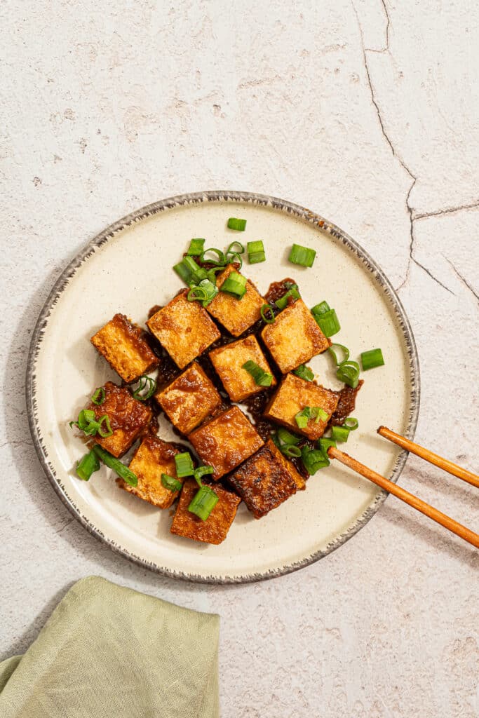 Tofu mit Misopaste