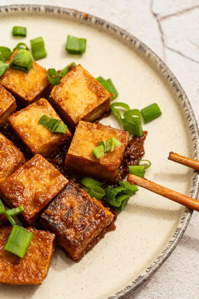 Tofu marinieren
