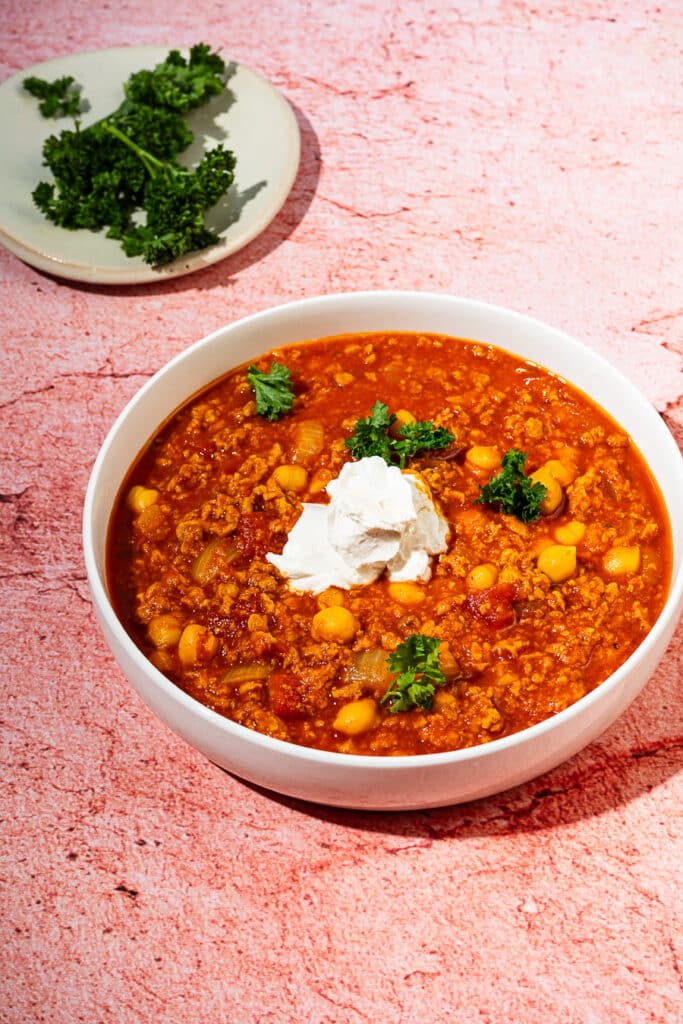 Chili mit Sojagranulat