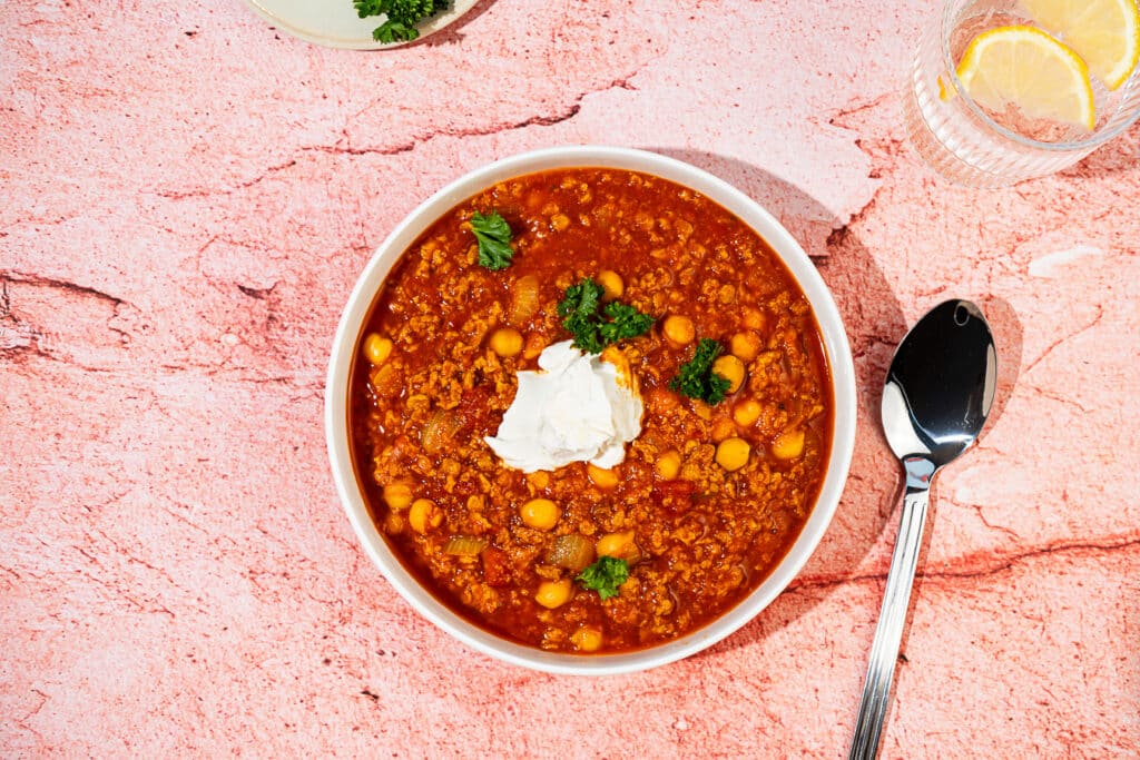 Chili mit Sojagranulat